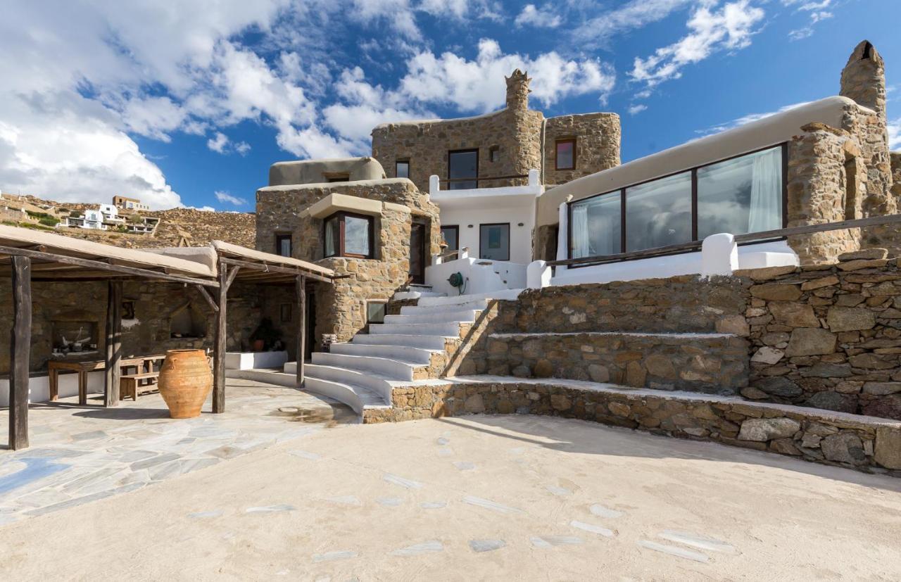 ⋆ 5Br Oceanside View Near Lighthouse- Pharos Vm ⋆ Villa Mykonos Town Exterior photo